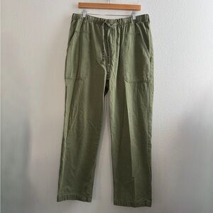 Surfing Cowboys Green Easy Cotton Pants